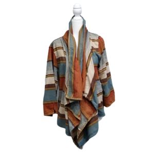 Woolrich Fireside Sweater Wrap,sz M